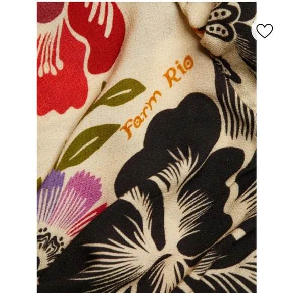 Farm Rio Meg Romantic garden maxi dress - Picture 12 of 12